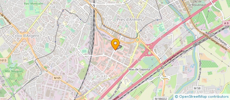 localisation de l'entreprise TECHNOLOGIES SECURITE DES SYSTEMES D'INF à MONTPELLIER