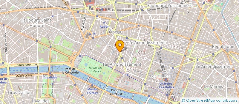 localisation de l'entreprise TECHNOLOGIES SERVICES INDUSTRIES ASSISTANCE LOGISTIQUE à PARIS