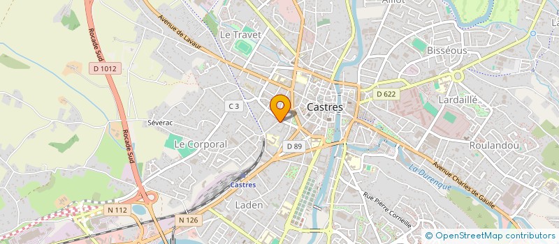 localisation de l'entreprise TECHNOLOGIS à CASTRES