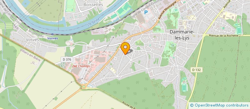 localisation de l'entreprise TECHNOLOGY AND BUSINESS CONSULTING à DAMMARIE-LES-LYS