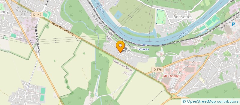 localisation de l'entreprise TECHNOLOGY AREA à DAMMARIE-LES-LYS