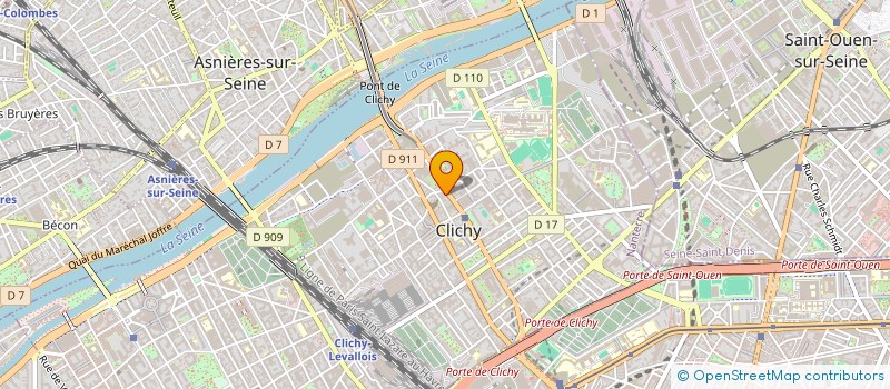 localisation de l'entreprise TECHNOLOGY RESEARCH à CLICHY