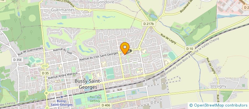 localisation de l'entreprise TECHNOLOGY SCIENCE AND ART  BUSSY-SAINT-GEORGES