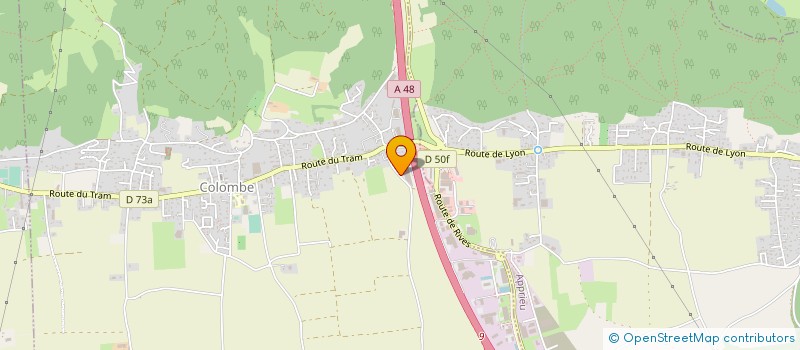 localisation de l'entreprise TECHNOMAC à COLOMBE