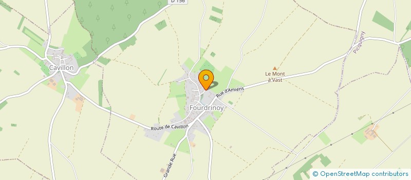 localisation de l'entreprise TECHNOMATTE  FOURDRINOY