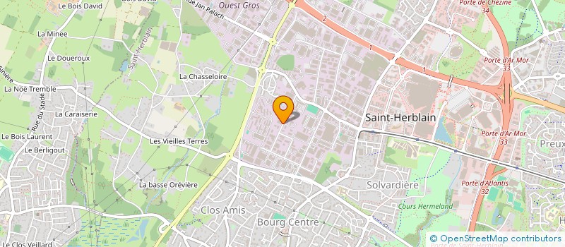 localisation de l'entreprise TECHNOMAX  SAINT-HERBLAIN