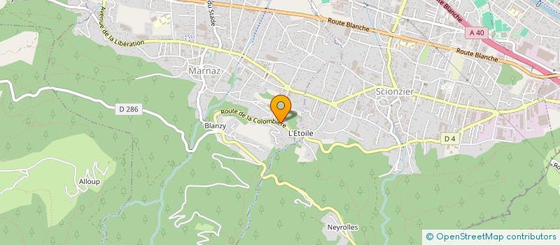 localisation de l'entreprise TECHNOMIX FRANCE  MARNAZ