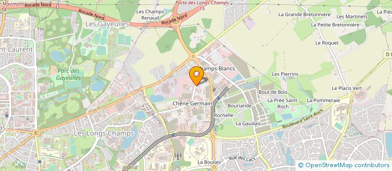 localisation de l'entreprise TECHNOPOLE BREST IROISE ENERGIES  CESSON-SEVIGNE