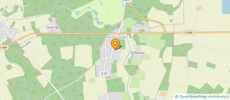 localisation de l'entreprise TECHNOPTIMAL SOLUTIONS  FONTENAILLES