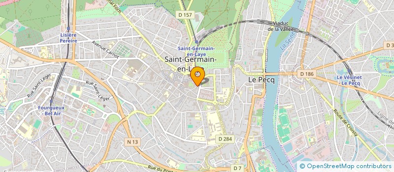localisation de l'entreprise TECHNOSANTE à SAINT-GERMAIN-EN-LAYE