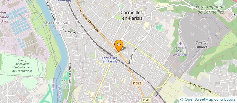 localisation de l'entreprise TECHNOSIS à CORMEILLES-EN-PARISIS