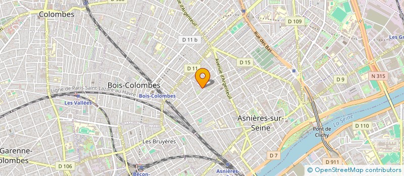 localisation de l'entreprise TECHNOTECH SOLUTION à ASNIERES-SUR-SEINE