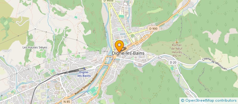 localisation de l'entreprise TECHNOTREMENT à DIGNE-LES-BAINS