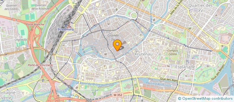 localisation de l'entreprise TECHNOVE à STRASBOURG