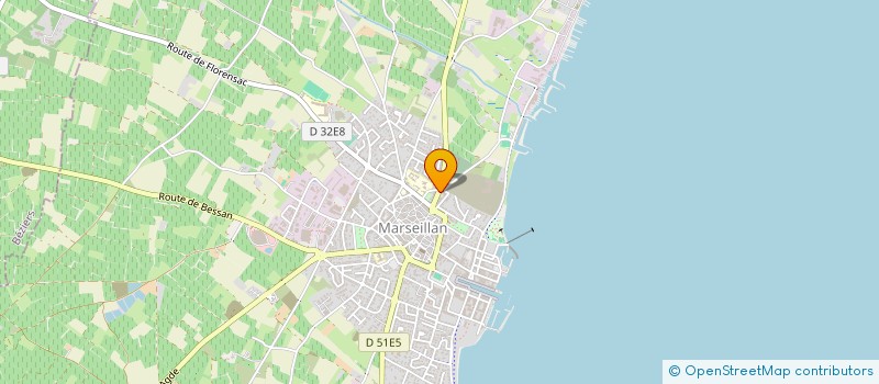 localisation de l'entreprise TECHNOVIGNE à MARSEILLAN
