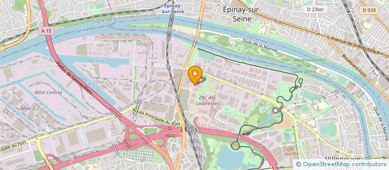 localisation de l'entreprise TECHNY'S IM  COLOMBES