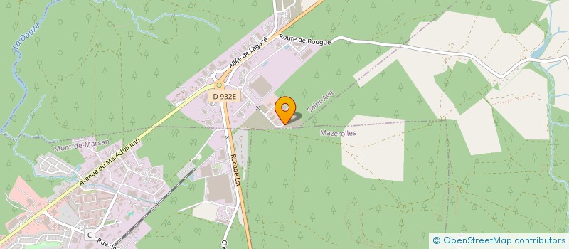 localisation de l'entreprise TECHNYSOUD  SAINT-AVIT