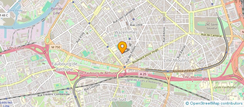 localisation de l'entreprise TECHORBIT à LILLE