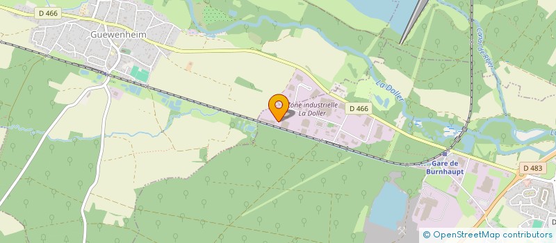 localisation de l'entreprise TECHORMA à BURNHAUPT-LE-HAUT