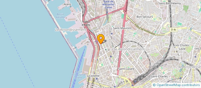 localisation de l'entreprise TECHPATH à MARSEILLE