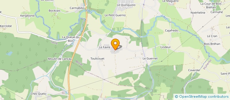 localisation de l'entreprise TECHPRO INDUSTRIE à MOLAC