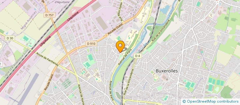 localisation de l'entreprise TECHPRO SOLUTIONS  POITIERS