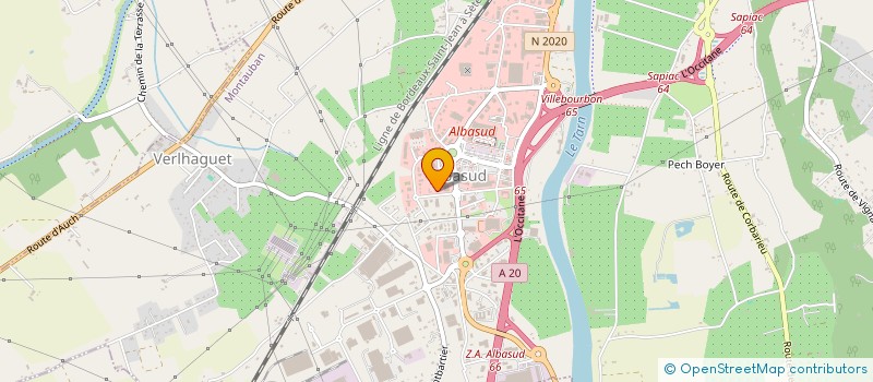 localisation de l'entreprise TECHPUB INGENIERIE à MONTAUBAN