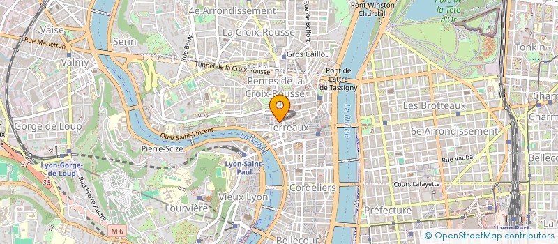 localisation de l'entreprise TECHSCENE VIDEO à LYON 1ER