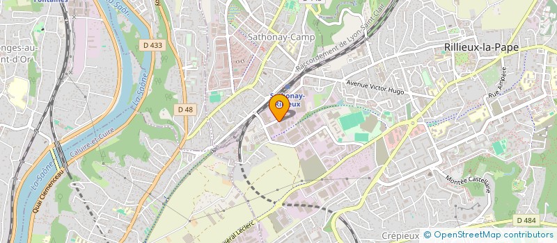 localisation de l'entreprise TECHSIGN à RILLIEUX-LA-PAPE