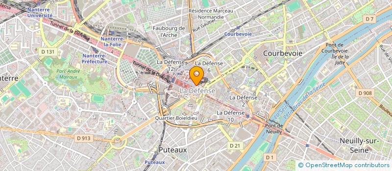 localisation de l'entreprise TECHVONIX à SEVRAN