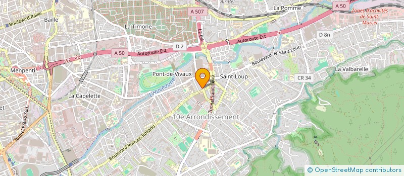 localisation de l'entreprise TECHWIN SUD EST à MARSEILLE