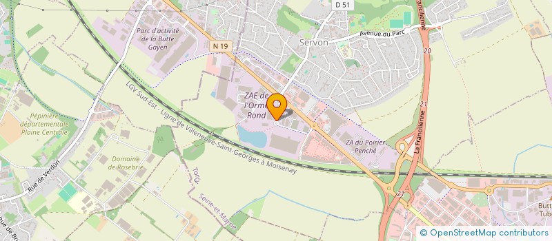 localisation de l'entreprise TECHZEDEAL  SERVON