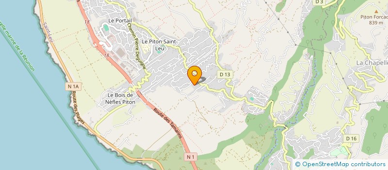 localisation de l'entreprise TECIKA N2  SAINT-LEU