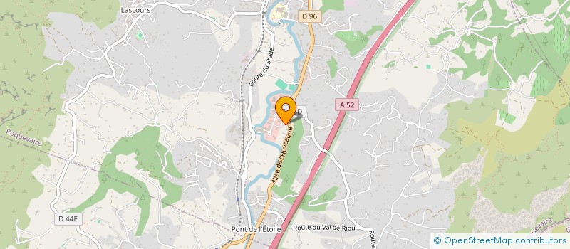 localisation de l'entreprise TECK-BALI.COM  ROQUEVAIRE