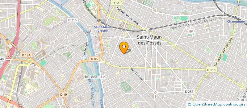 localisation de l'entreprise TECK INFO à SAINT-MAUR-DES-FOSSES