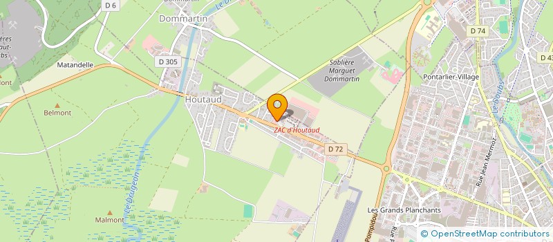 localisation de l'entreprise TECKNI CHIEN FUSILLIER  HOUTAUD