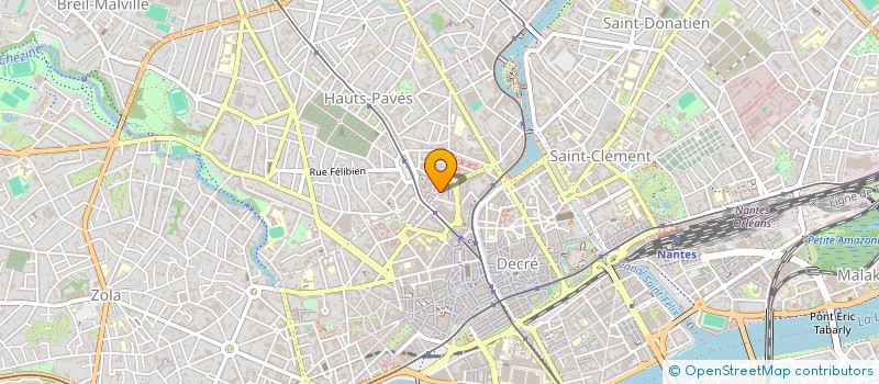 localisation de l'entreprise TECKNIBAT à NANTES