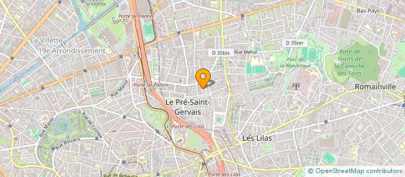 localisation de l'entreprise TECKNIBAT  MASSY