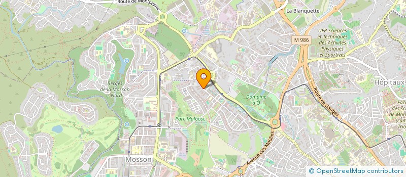 localisation de l'entreprise TECKNICAL FIBER GESTION  PUGET-SUR-ARGENS