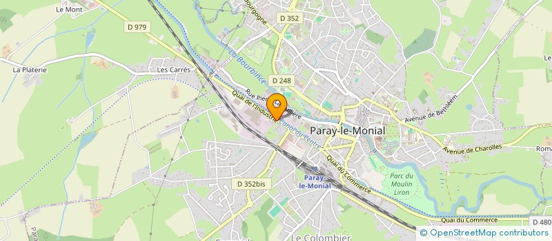 localisation de l'entreprise TECKNYSCENE - ESPRIT COM à PARAY-LE-MONIAL