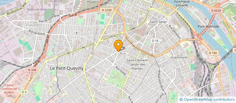 localisation de l'entreprise TECKSTYL  ROUEN