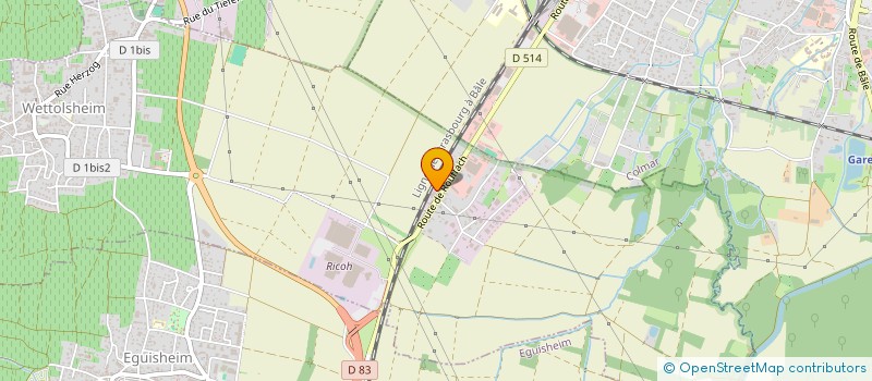 localisation de l'entreprise TECLA CONSTRUCTIONS à WETTOLSHEIM