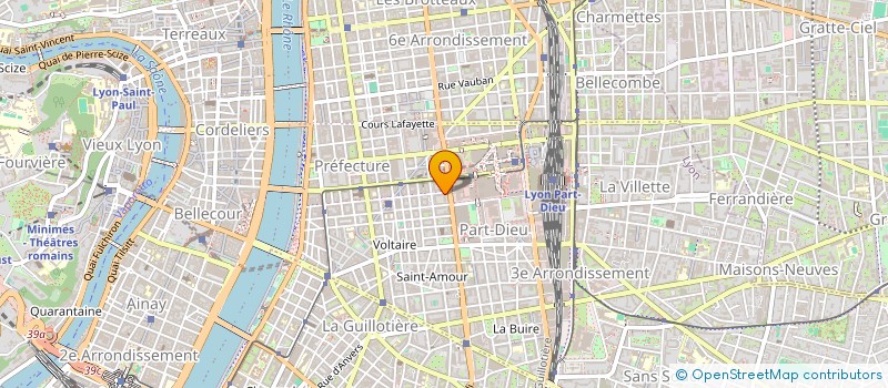 localisation de l'entreprise TECLIFRANCE à LYON