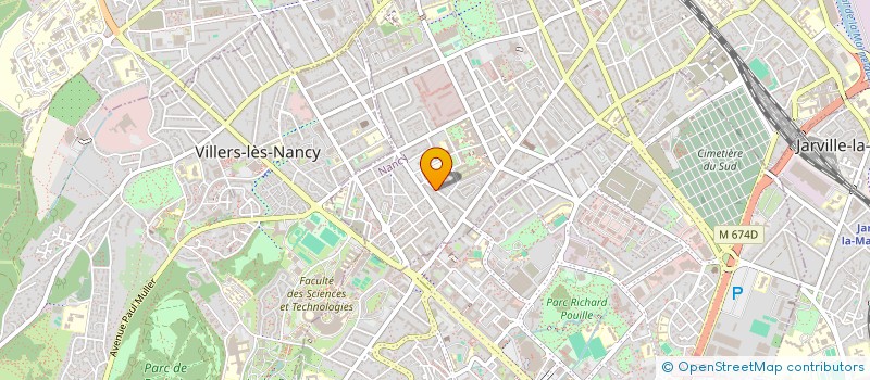 localisation de l'entreprise TECLOR à NANCY