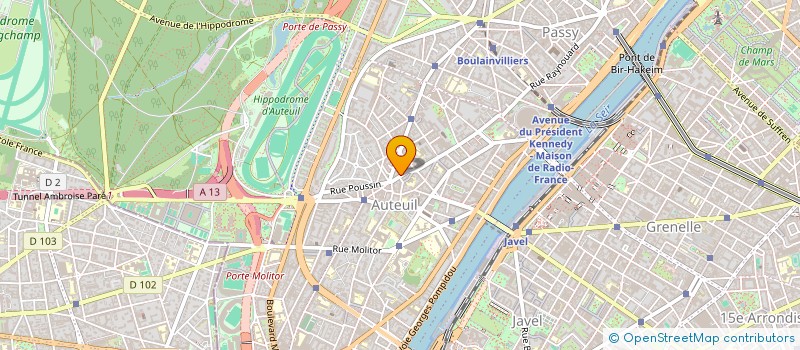 localisation de l'entreprise TECMA  PARIS