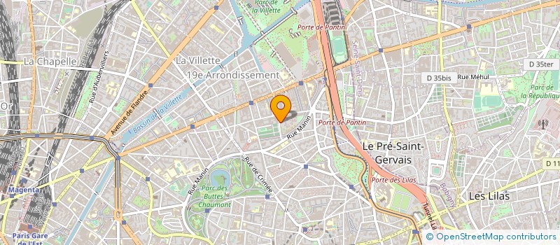 localisation de l'entreprise TECMA ALUMINIUM  PARIS