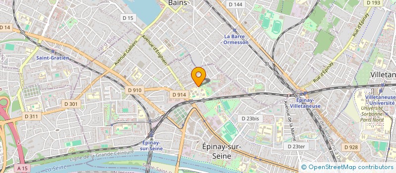 localisation de l'entreprise TECMEDIA PLUS à EPINAY-SUR-SEINE