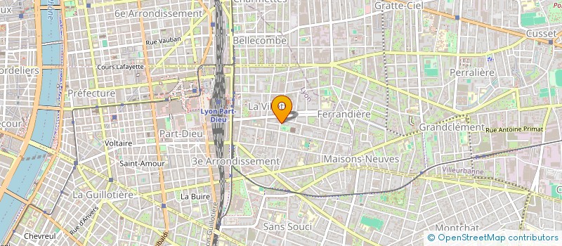 localisation de l'entreprise TECN AUTO à LYON