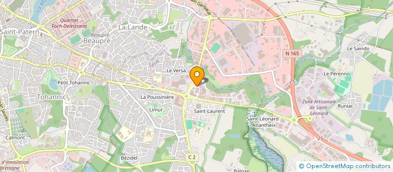 localisation de l'entreprise TECNA LOGIS à SENE