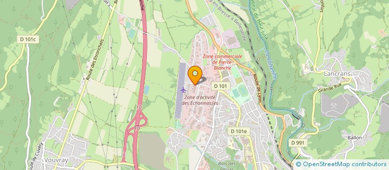 localisation de l'entreprise TECNAM FRANCE à VALSERHONE